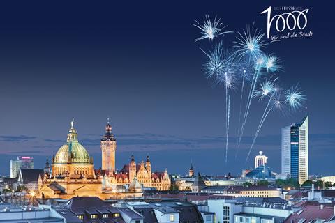 Leipzig viert 1000e verjaardag
