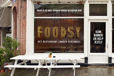 Gewaagd concept: restaurant zonder personeel