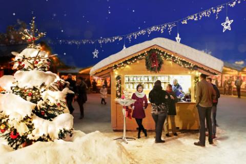 Kerstmarkten en winterparadijs in Bern