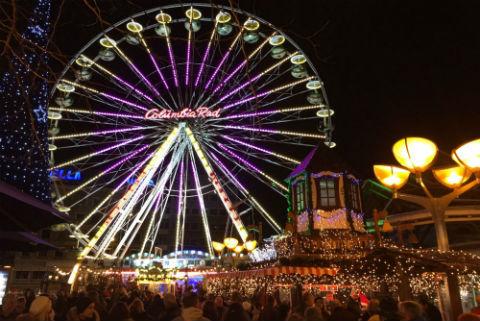 Kerstshoppen en glühwein in Duisburg