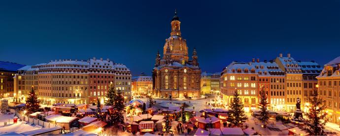 Dresden: de stad aan de Elbe schittert tijdens kerst!
