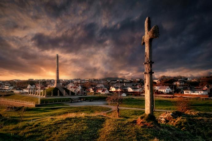 Krosshaugen (historisch kruis)