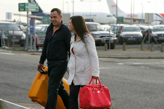 Van en naar het vliegveld van Belfast