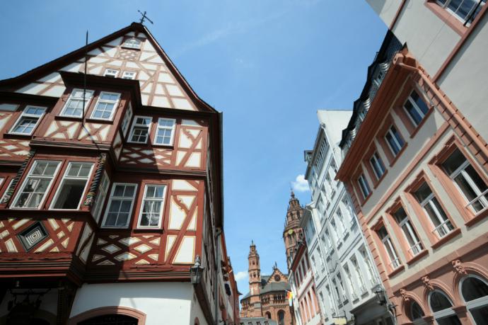 De Altstadt van Mainz