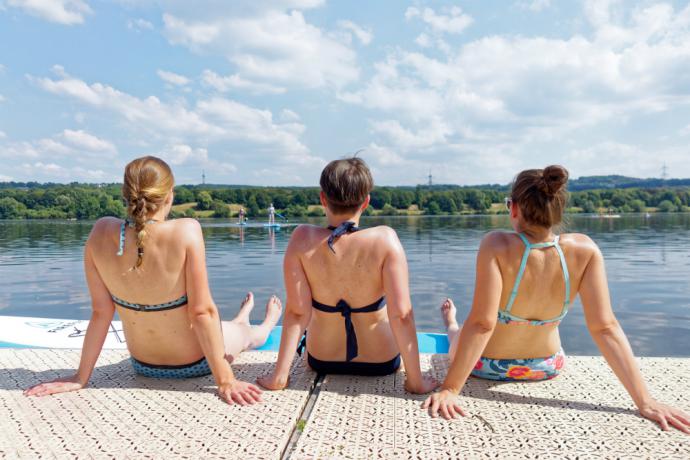 Zwemmen in het Ruhrgebied