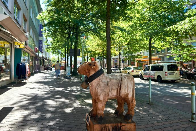Shopping in Essen (wijk Rüttenscheid)