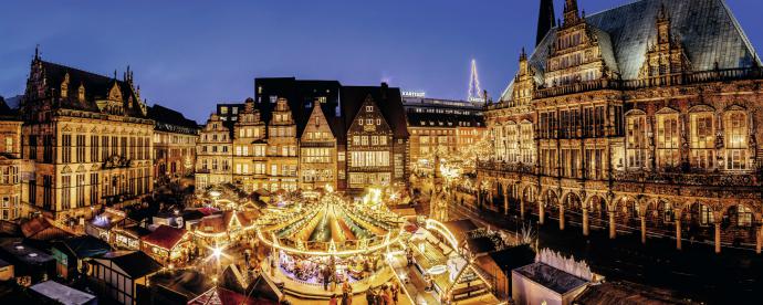 Laat je betoveren door de maritieme kerstsfeer van Bremen