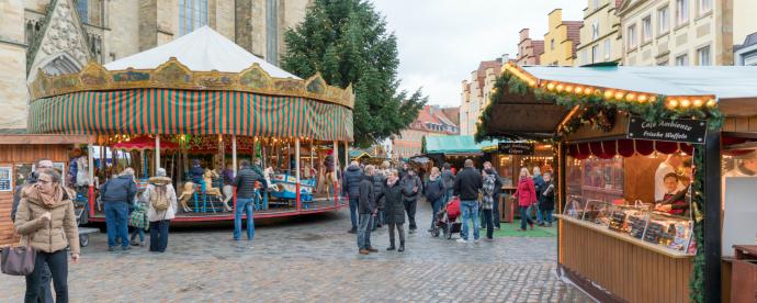Bezoek de historische kerstmarkt van Osnabrück