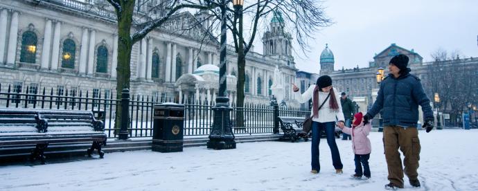 Ontdek het winterparadijs Belfast!