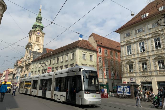 Openbaar vervoer reizen in Graz