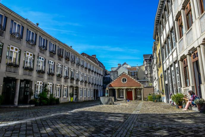 De steegjes van Hors Château