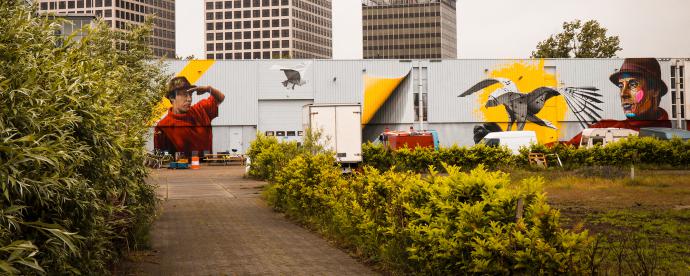 M4H in Rotterdam: van scheepswerf tot creatief street art walhalla