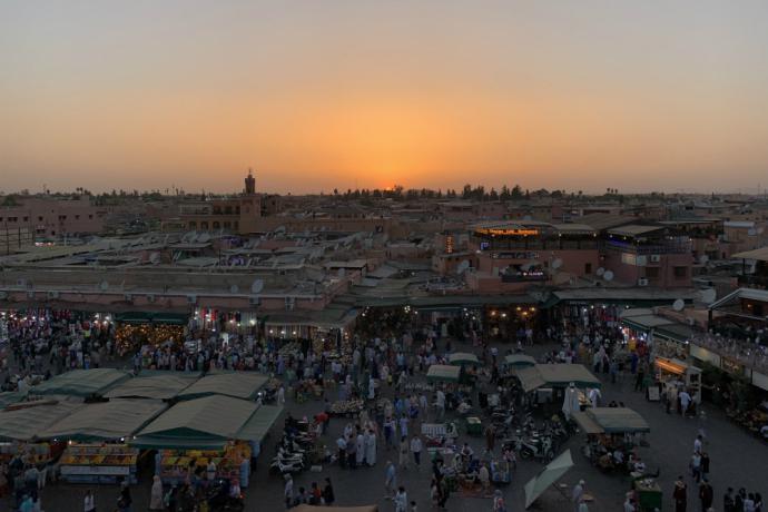 Djemaa El Fna plein