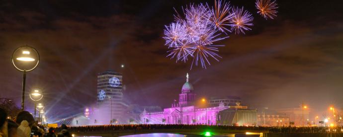 Knallend het nieuwe jaar in? Ga naar Dublin!