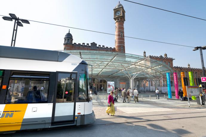 Met de trein naar Gent