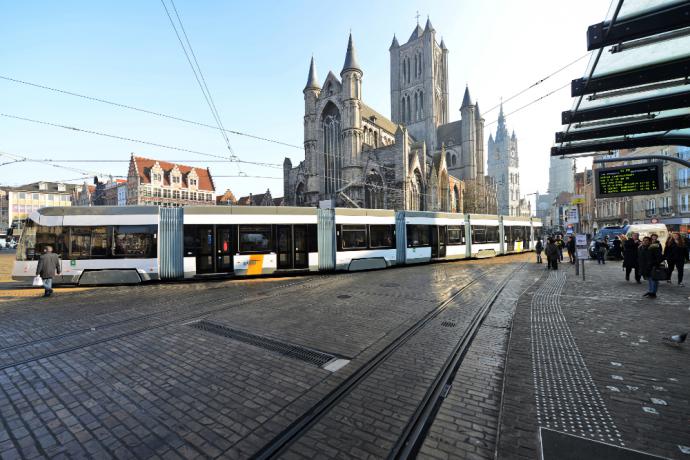 Tram in Gent 