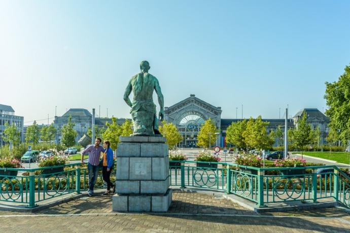 Met de trein naar Charleroi