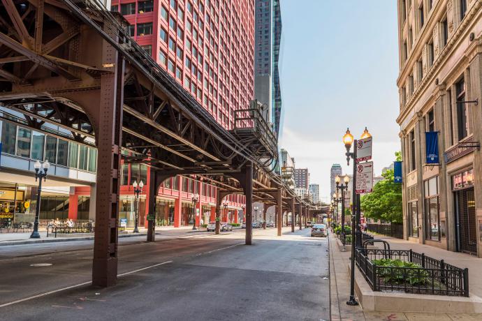 Metro spoorlijn The Loop