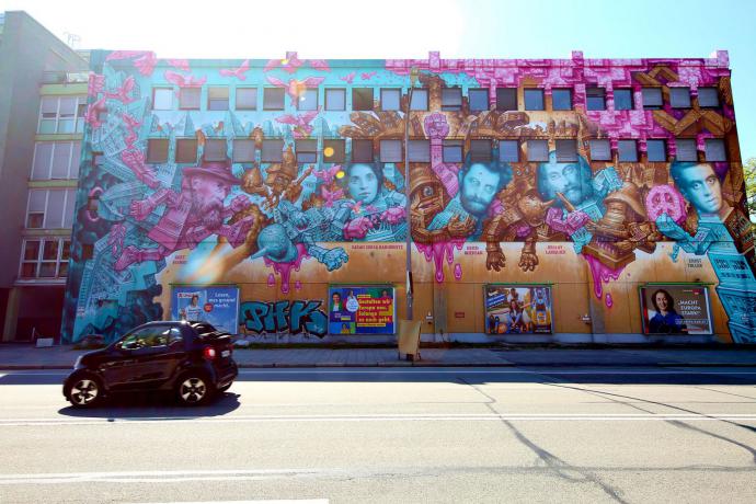 München: pionier van de street art