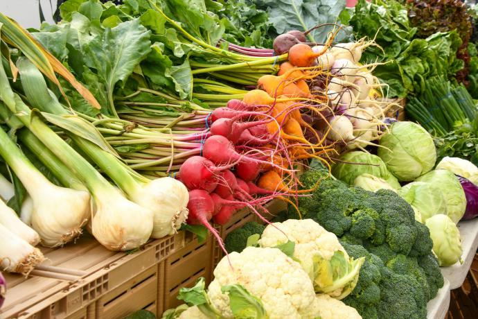 Authentieke boerenmarkt in Pforzheim