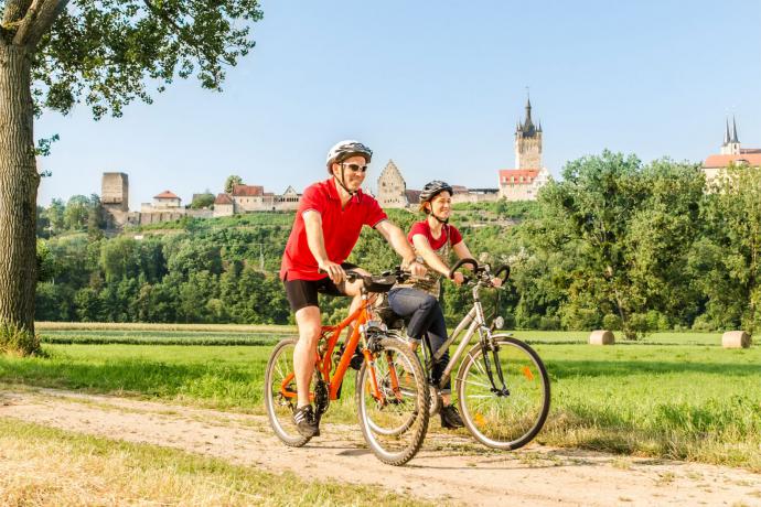 Fietsen in het Neckardal 