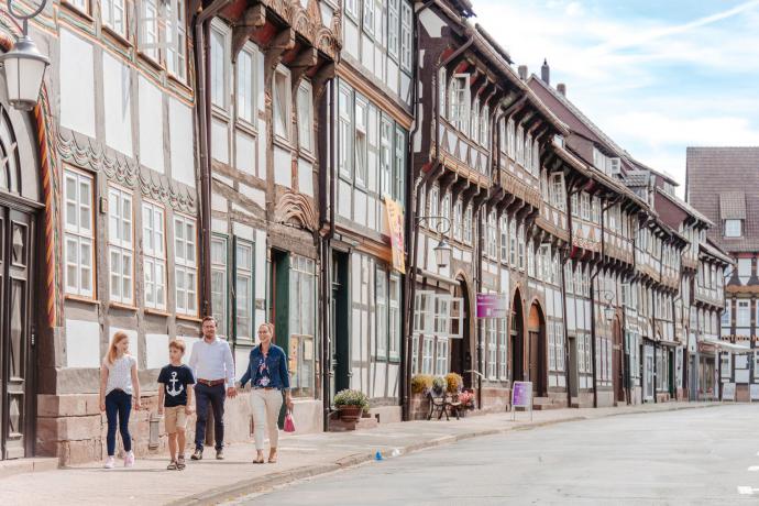 Vakwerkhuizen in Einbeck