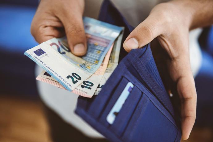 Geld pinnen en betalen in Leipzig