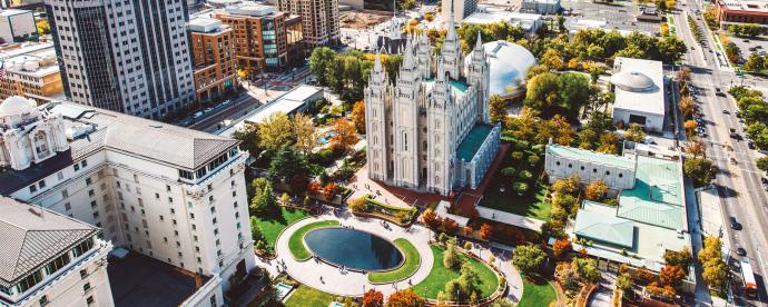 Wandel langs de mooiste fotolocaties van de hoofdstad van Utah