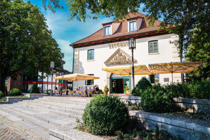 Biologische markt op de Pferdemarkt
