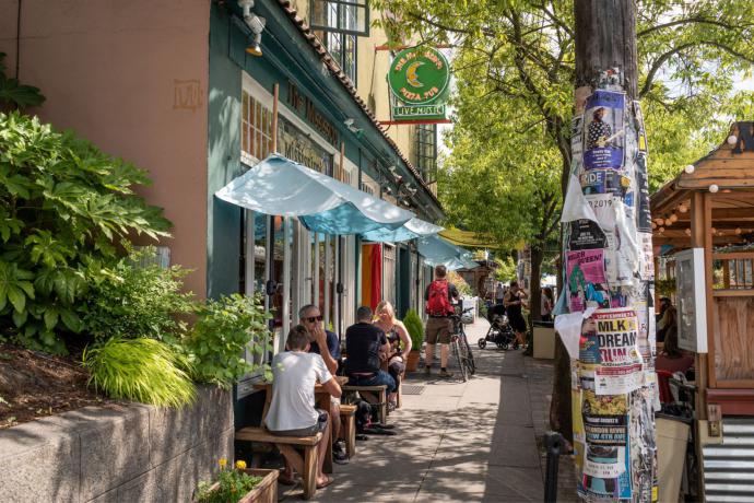 De wijken Mississippi en Alberta