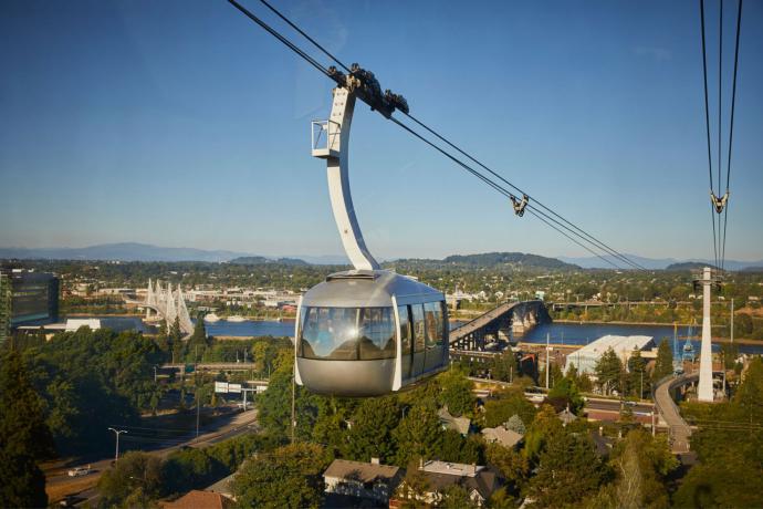Aerial Tram in Portland