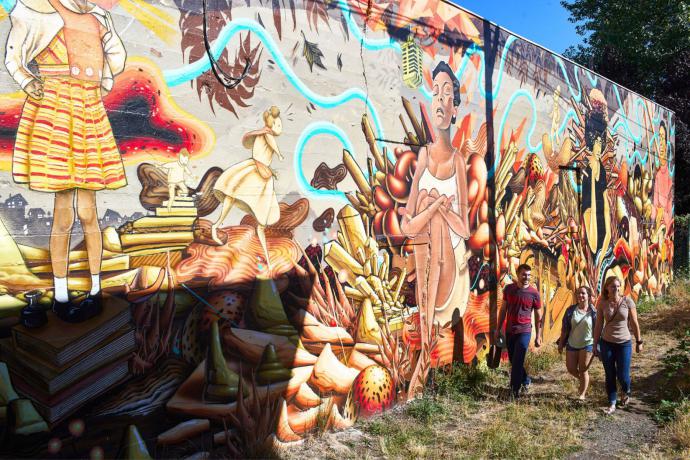 Public art in Portland