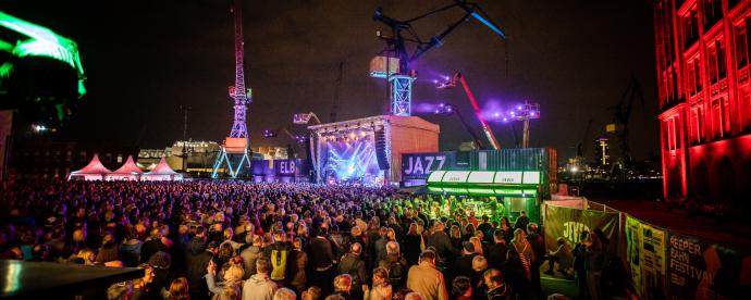 Jazzy klanken op ELBJAZZ in Hamburg