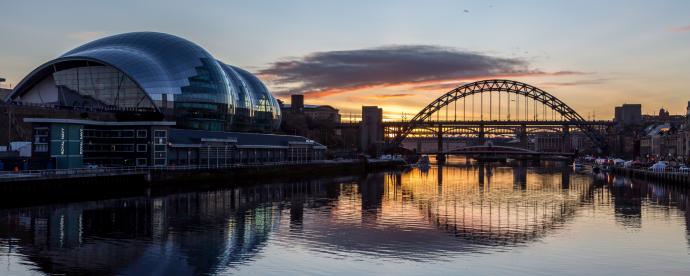 Comfortabel en ontspannen naar Newcastle