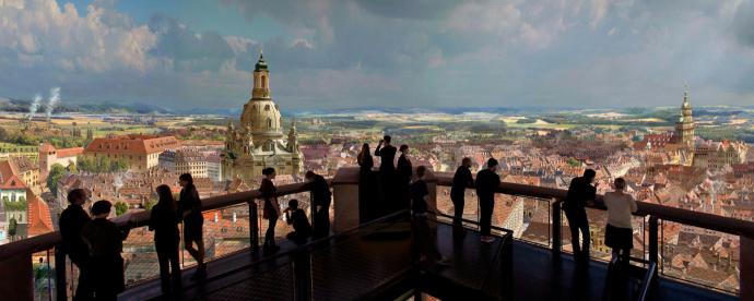 Bewonder de mooiste kunst in Dresden-Elbland