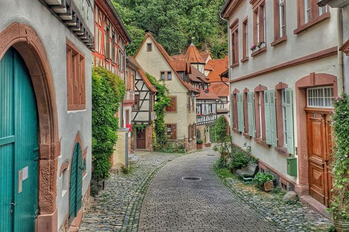 Marktplein en Gerberbachviertel