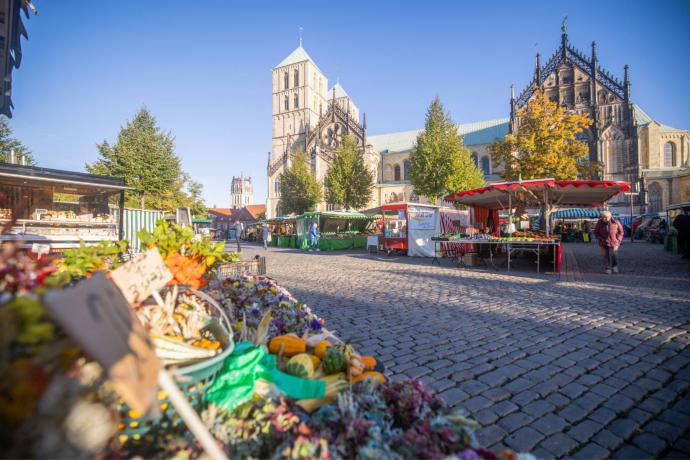 Weekmarkten in Münster
