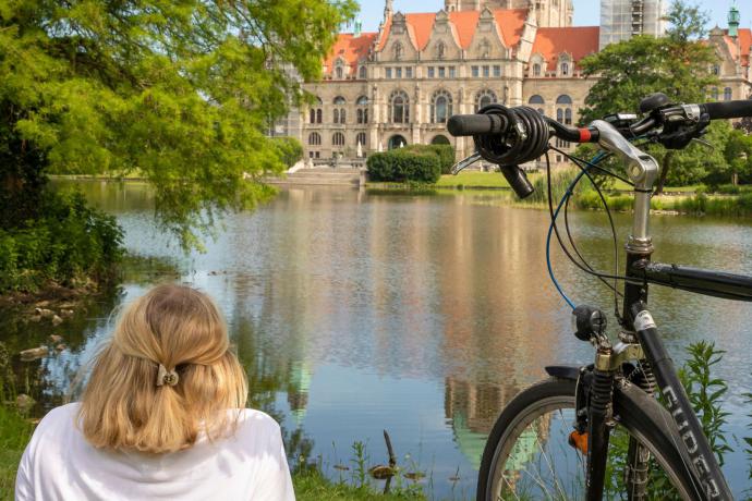 Fietsen in en rond Hannover