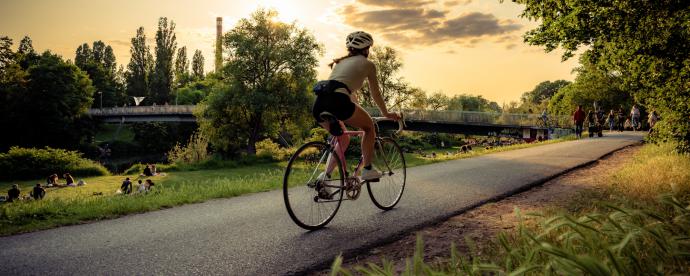 Beweeg mee: ga op pad in Hannover op de fiets