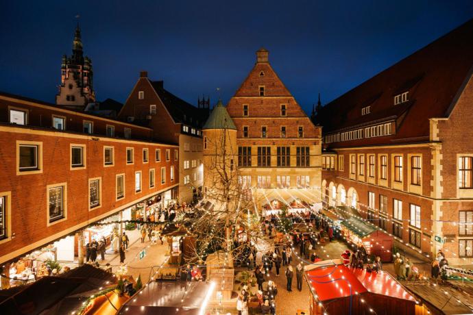 Kerstmarkt van Münster