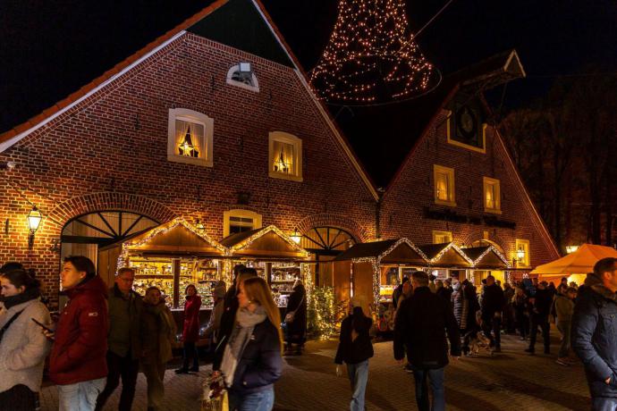 Waldweihnachtsnacht op Landgut Krumme