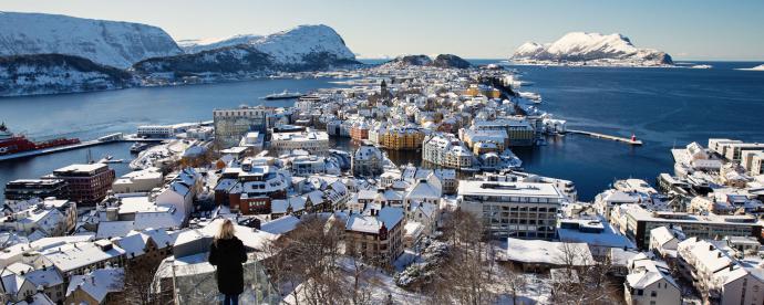 Ålesund in de winter: Noorse fjordenstad met karakter