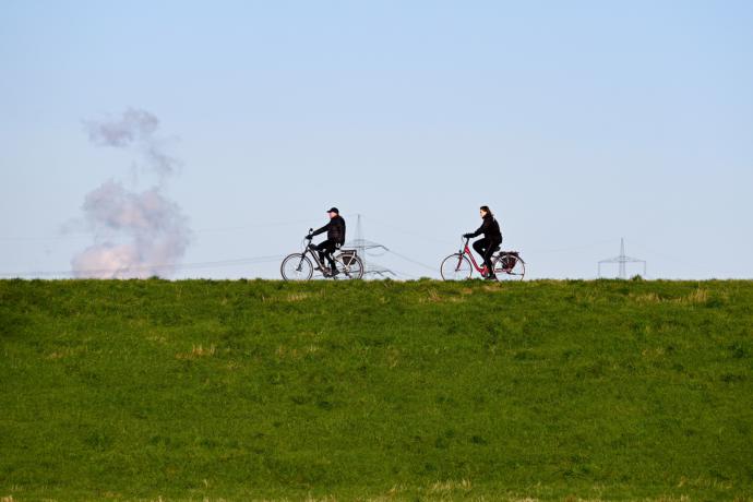 Duisburg op de fiets