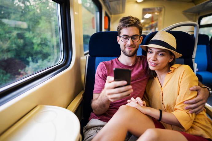 Met de trein naar Duisburg