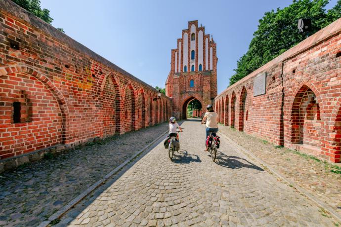 De oude stadsmuur
