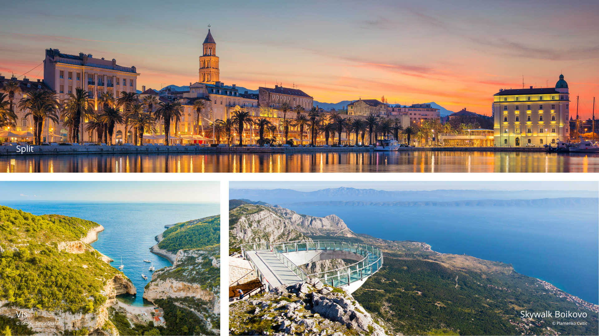 Foto's van Split en omgeving | © iStock - SimonSkafar & Plamenko Cvitic